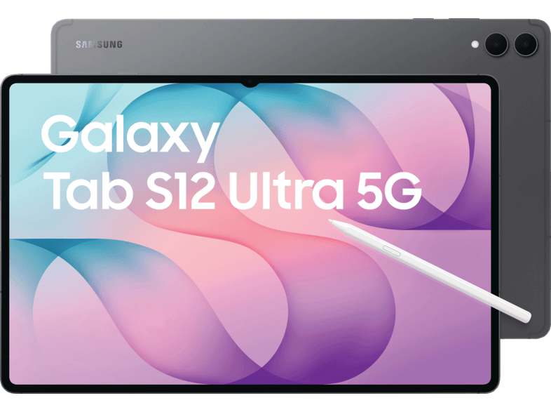 SAMSUNG Galaxy Tab S12 Ultra, 5G, Tablet, 256 GB, 14,6 Zoll, Grau